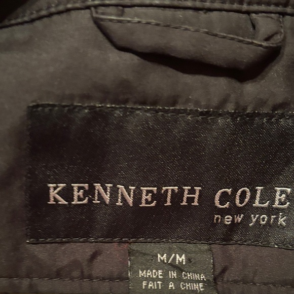 Men's Black Spring Coat - Picture 2 of 6